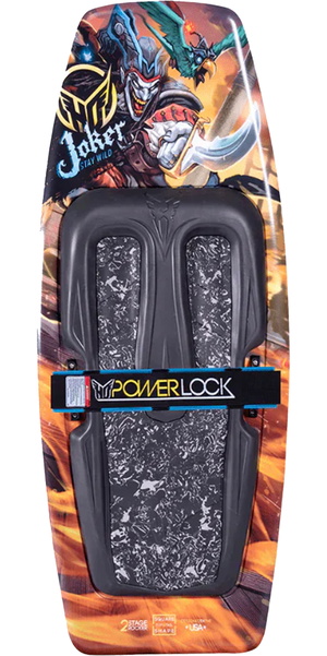 2026 HO Sports Joker Kneeboard with Powerlock Strap H23JOK - Black